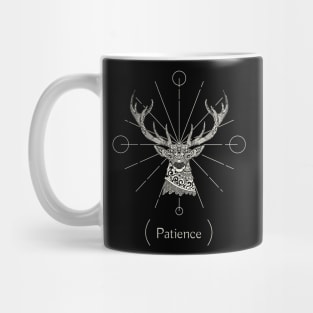 Cool Mandala Stag Patience Mug